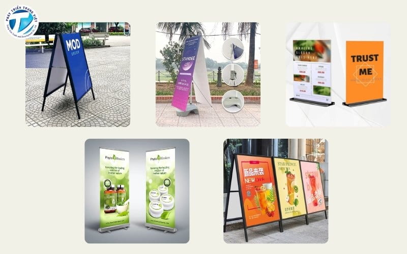 Các loại standee 2 mặt